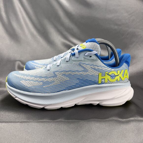 Hoka One Clifton 9 Sneakers Big Kids Sz 7 MD Blue Athletic Running 1131170 IWEP - Picture 8 of 16